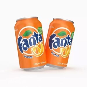 Fanta Orange Soft Drink Can 330ml Nigeria