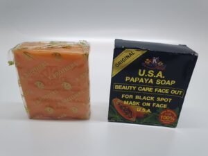 K Brothers U S A Papaya Soap For Black Spot Mask On Face