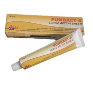 Funbact A Triple Action Skin Treatment Cream   30g