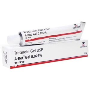 A Ret Tretinoin 0 025 Gel 20g